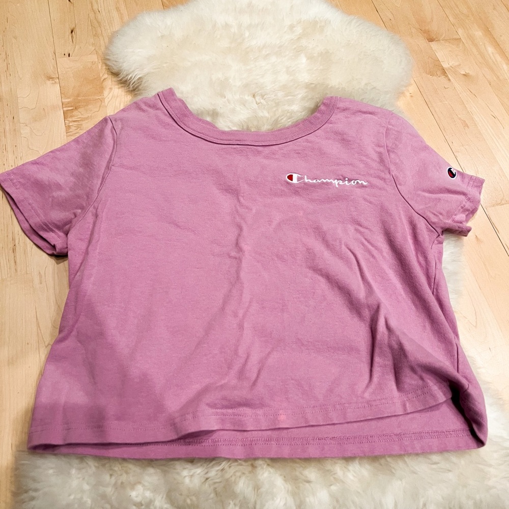 Womens champion cropped t-shirt